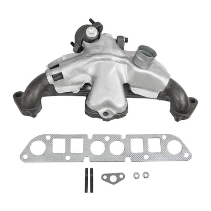 Solidspare Cast Iron Exhaust Manifold w/ Gasket Kit For Cherokee Dakota Truck Wrangler 2.5L