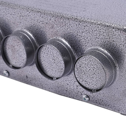 Solidspare Universal 12 VOLT Underdash Heater Heat w/ Speed Switch for Car or Truck 4 port