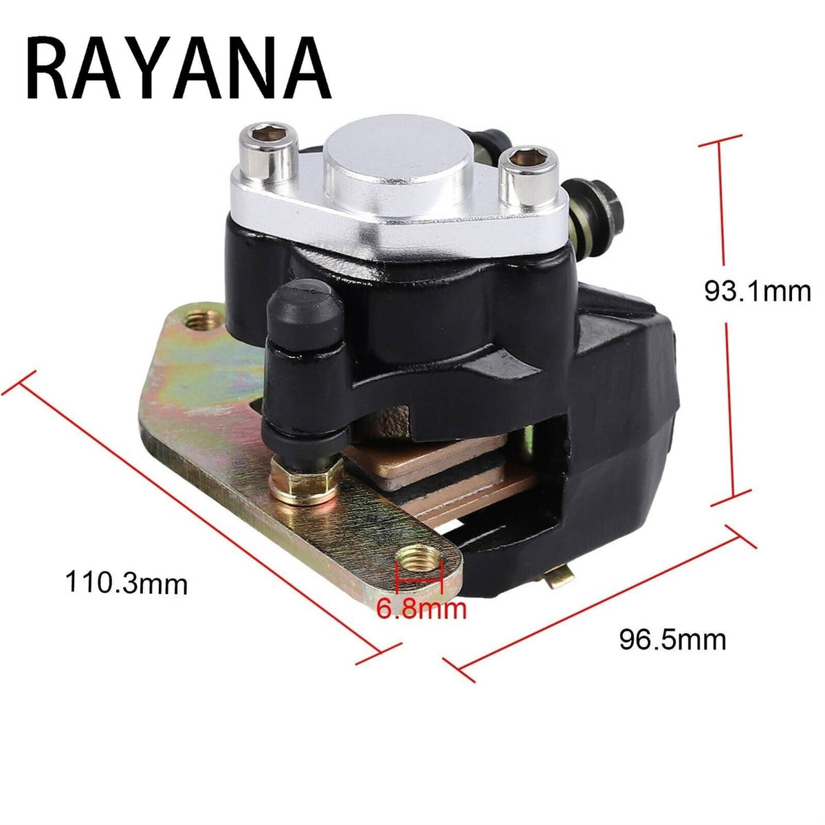 Solidspare US Rear Brake Caliper for Kawasaki KFX450R KSF450 2008-2014 43080-0058