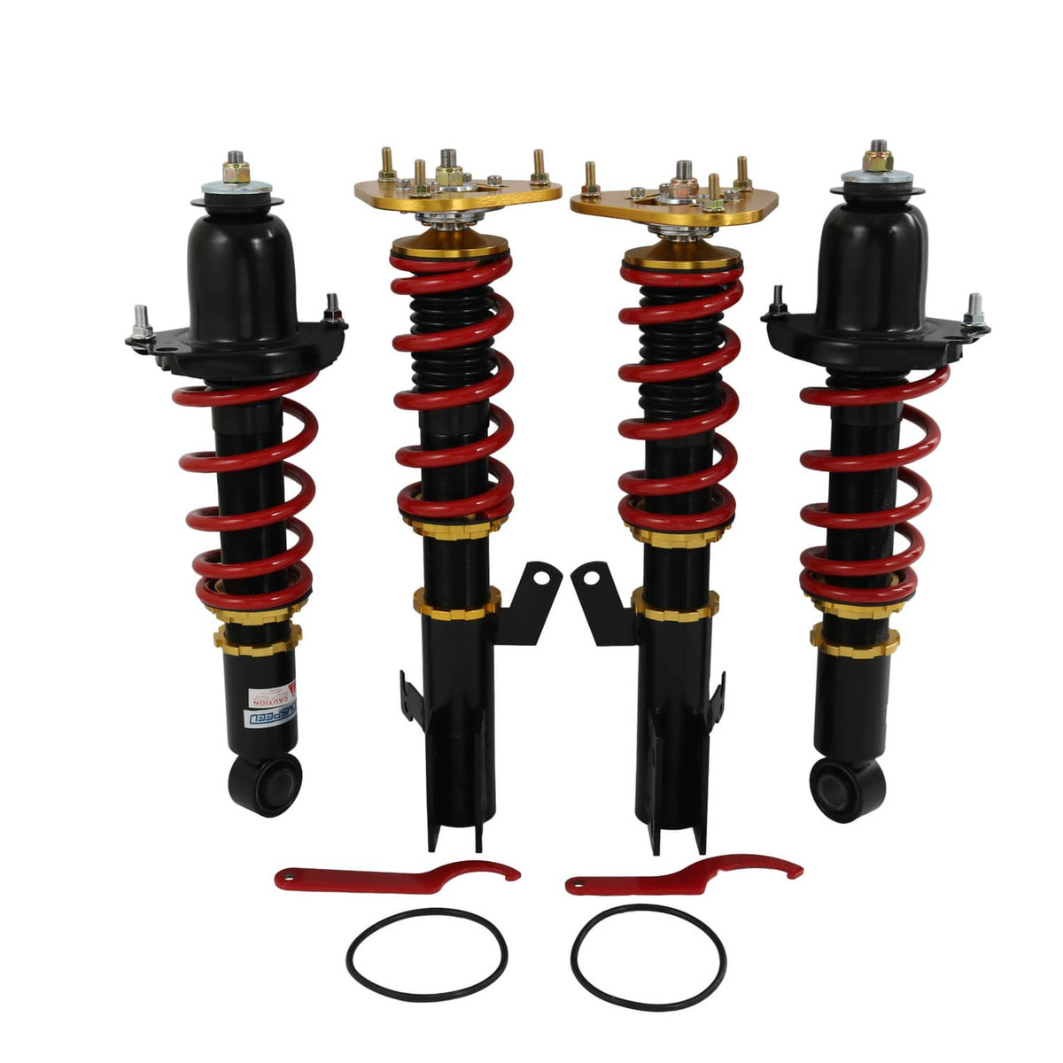 Solidspare Fit For Toyota 2009-2017 Corolla Adj Height Coilovers Struts Shocks Absorber Kit
