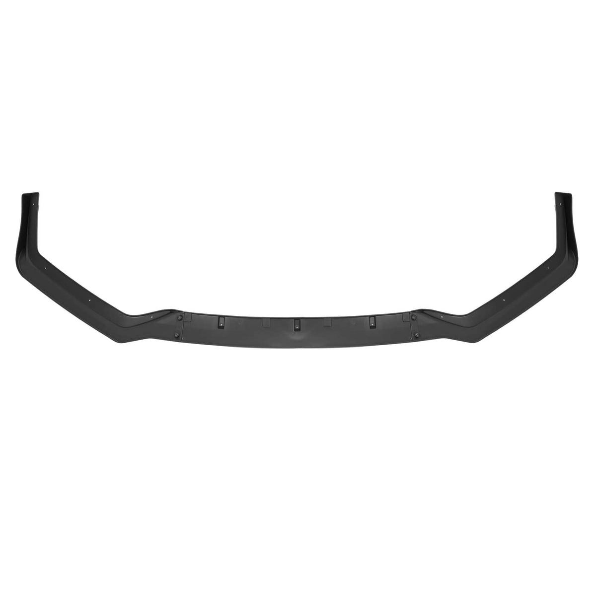 Solid Spare Fits Infiniti Q50 Sport 18-24 Gloss Black PP 3PC Front Bumper Lip Chin Splitter