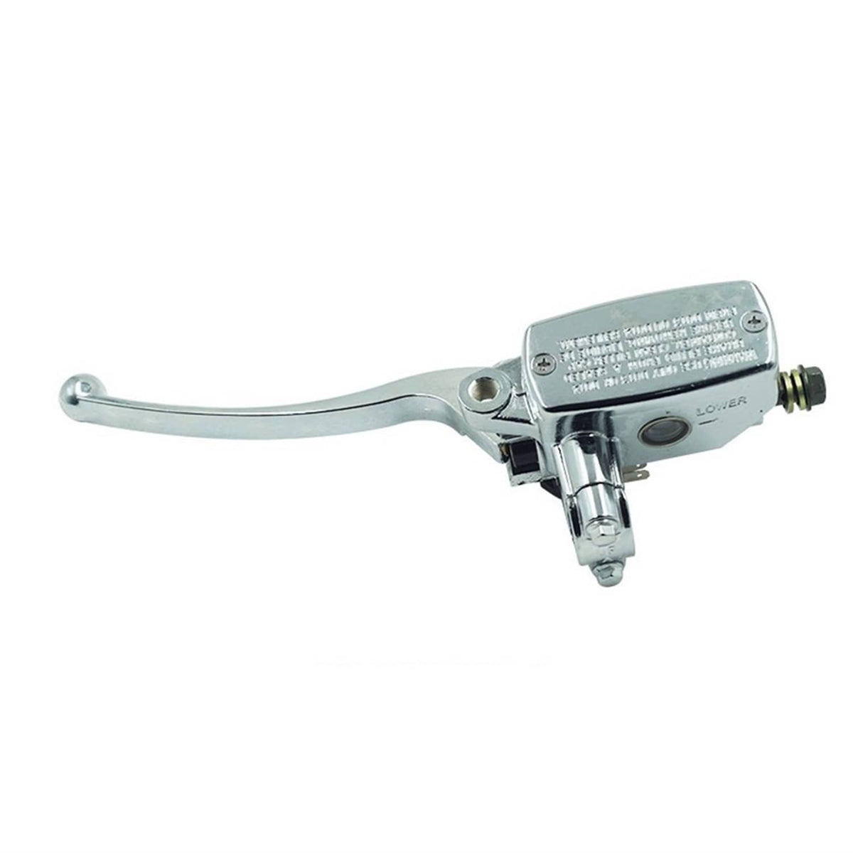 Solidspare 7/8" Motorcycle Hydraulic Brake Clutch Master Cylinder Lever Chrome 22MM