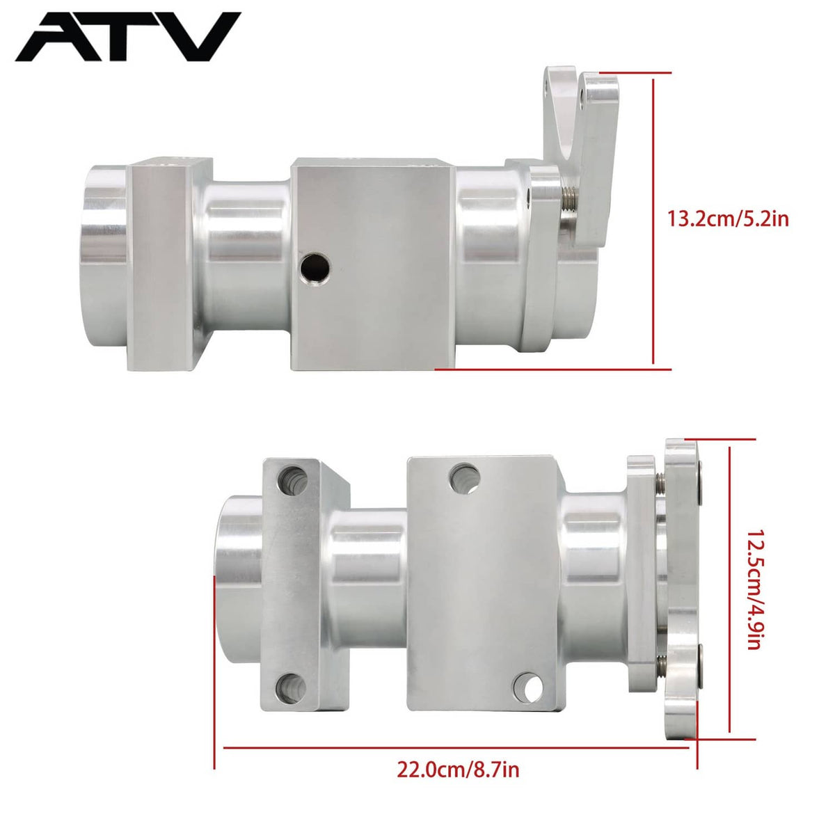 Solidspare Axle Bearing Carrier For Suzuki Quadsport Z400 Arctic Cat 400 Kawasaki KFX400