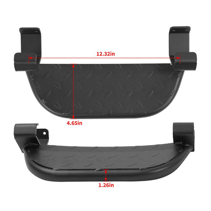 Solid Spare 2Pcs Side Steps Nerf Bar Running Boards For 2021-2025 Ford Bronco 2/4 Door
