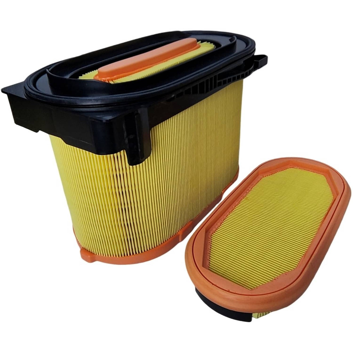 Solid Spare Air Filter Set 3466688 3466687 Fit Caterpillar D3K2 LGP D3K2 XL D4K2 LGP D4K2 XL