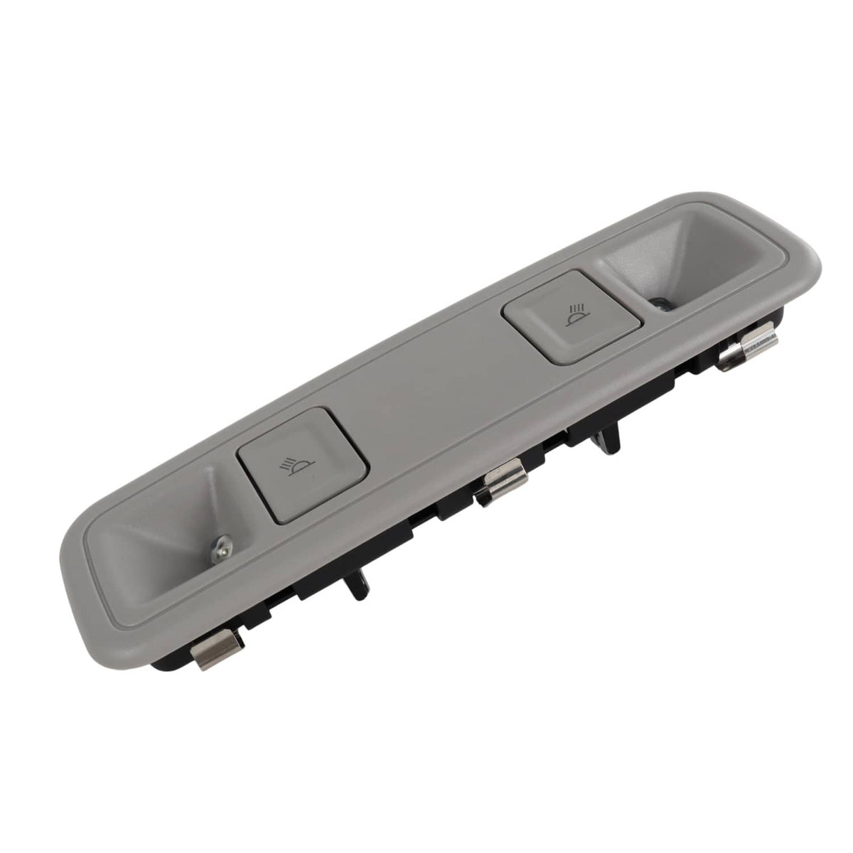 Solidspare FOR 2014-2017 SILVERADO SIERRA GRAY REAR DOME LIGHT LAMP NEW 23155119 84398398