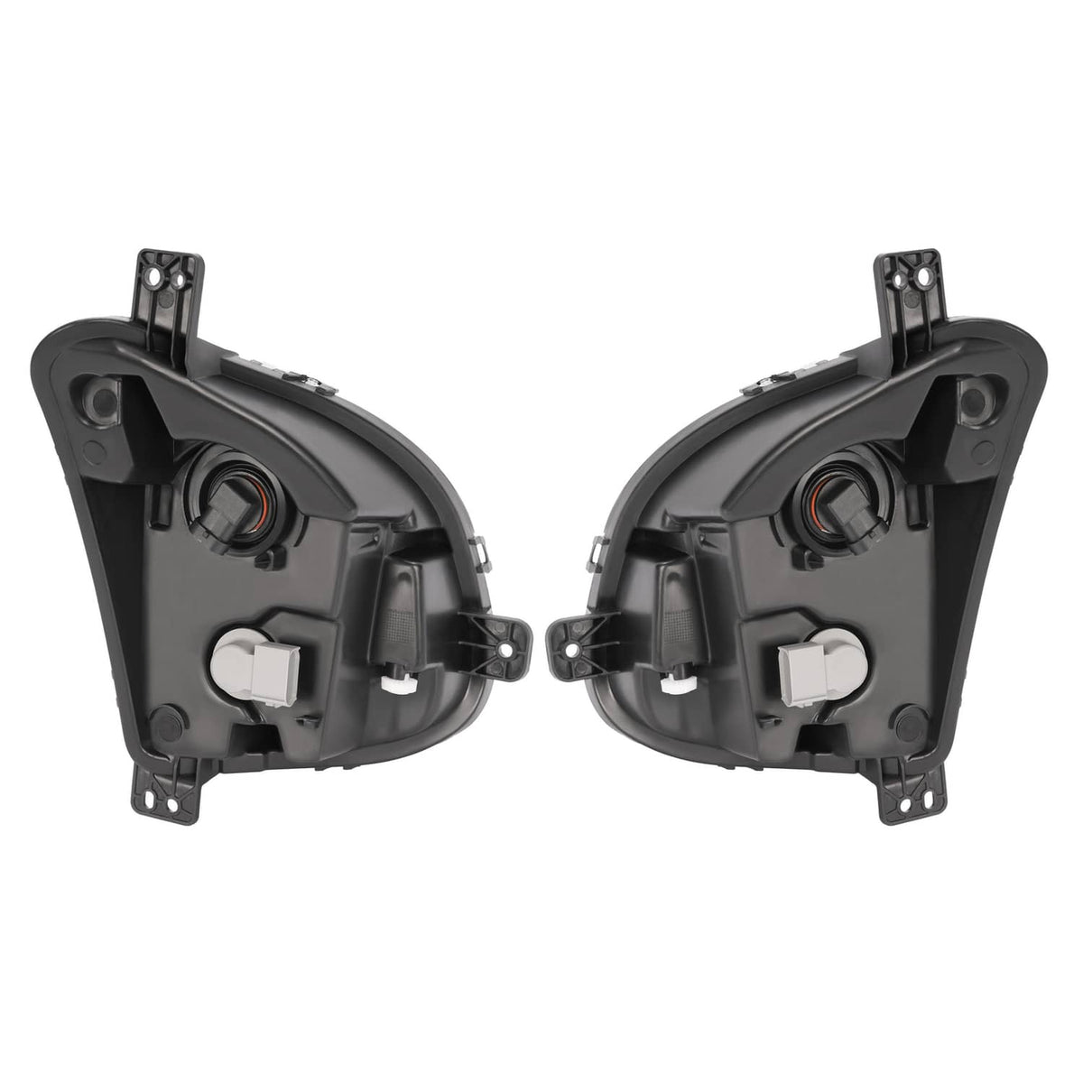 Solid Spare For Chevy Equinox 2018-2021 Bumper Fog Light Turn Signal Lamp w/Wiring Bulbs Set