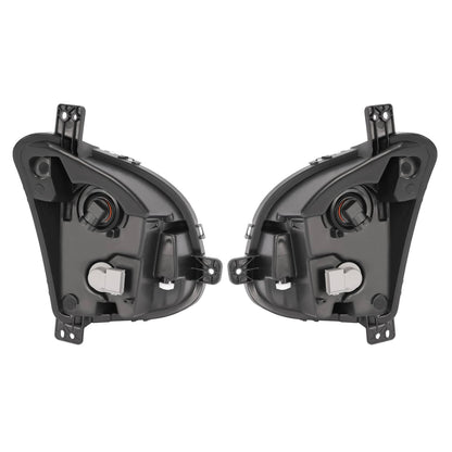 Solid Spare For Chevy Equinox 2018-2021 Bumper Fog Light Turn Signal Lamp w/Wiring Bulbs Set