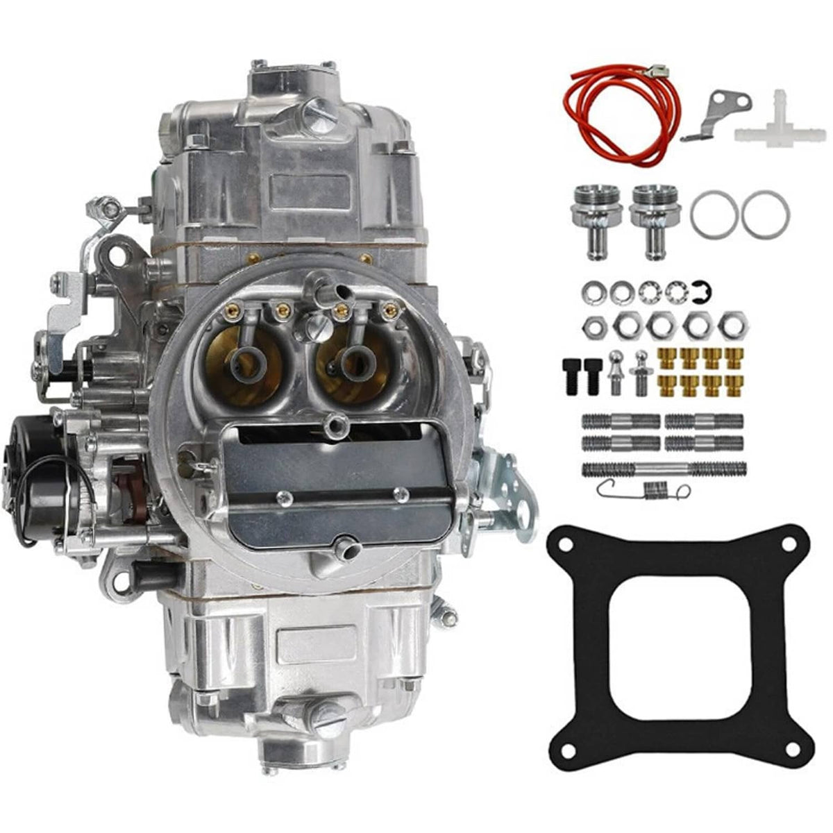 Solidspare 4 Barrel For 650 CFM Holley Brawler Double-Pumper Carburetor Electric Choke
