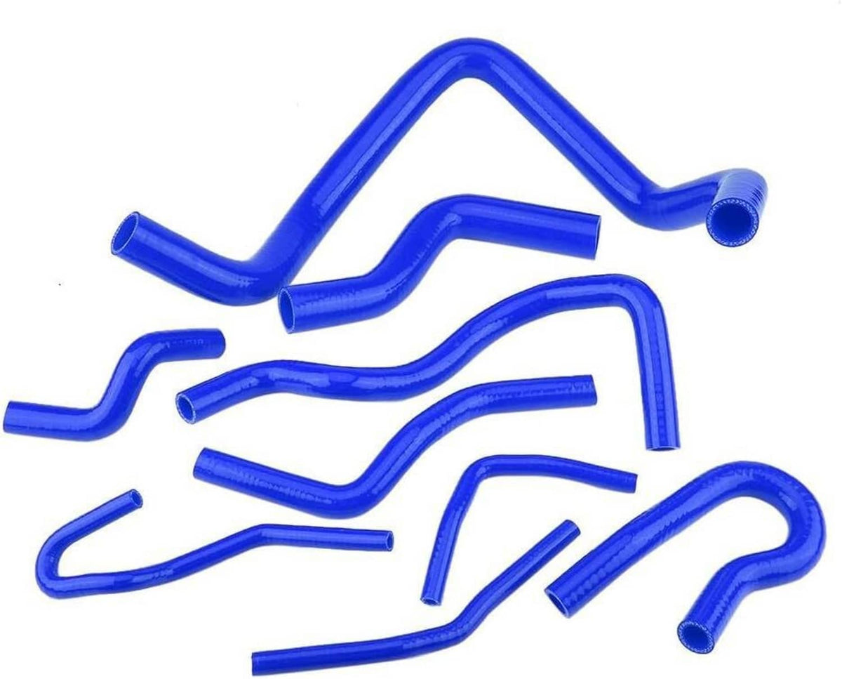 Solidspare Silicone Radiator Hose Kit Fit For 1992-2000 Honda Civic D15 D16 SOHC EG/EK Blue