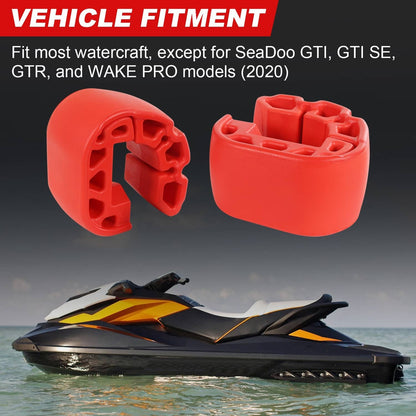 Solidspare 2X Anti Crash Buffer Bumpers Fenders For Sea-Doo GTX FishPro 295100729 295100418