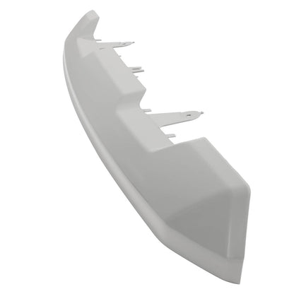 Solid Spare Front Upper Top Grille Hood Molding Trim Gray For 20-23 GMC Sierra 2500 3500 HD