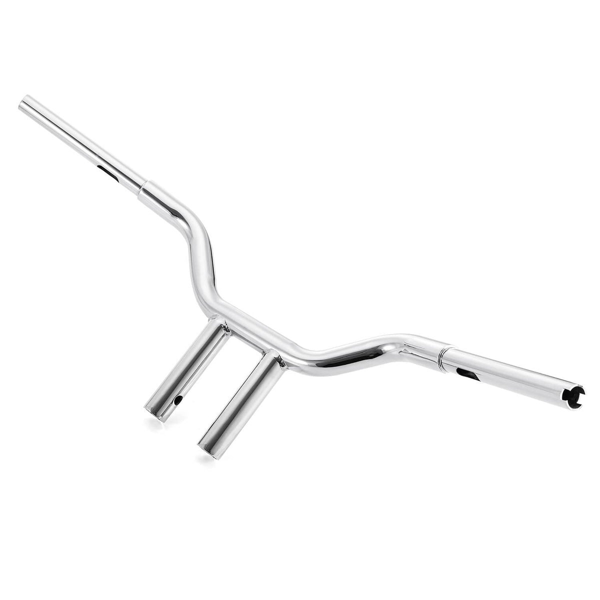 Solidspare 10" MX-T Bars Handlebar Chrome For Harley Softail FLS Sportster Dyna Low Rider