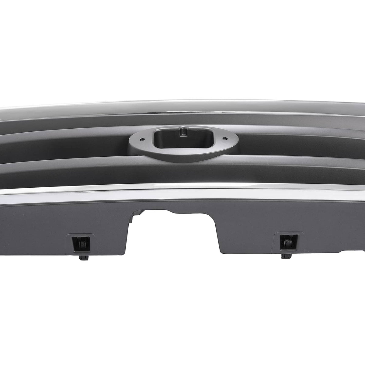 Solid Spare For Subaru Forester 2003-2005 Front Chrome Shell w/ Gray Insert Grille Grill