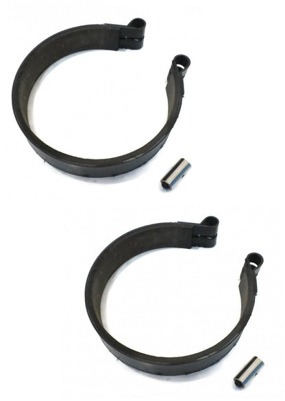 (2)  4" BRAKE BAND with PIN for Baja Heat HT65 Warrior WR65 Mini MB165 Mini-Bike