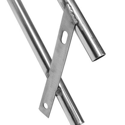 Solidspare For EZGO TXT/Medalist Golf Cart 1996-2013 Stainless Front Bumper Brush Guard
