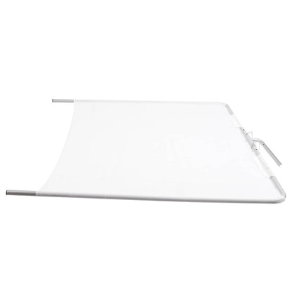 Solidspare Silvery+White Boat Sun Shade For Boats 25 Ft And Under Aluminium Powder Coated