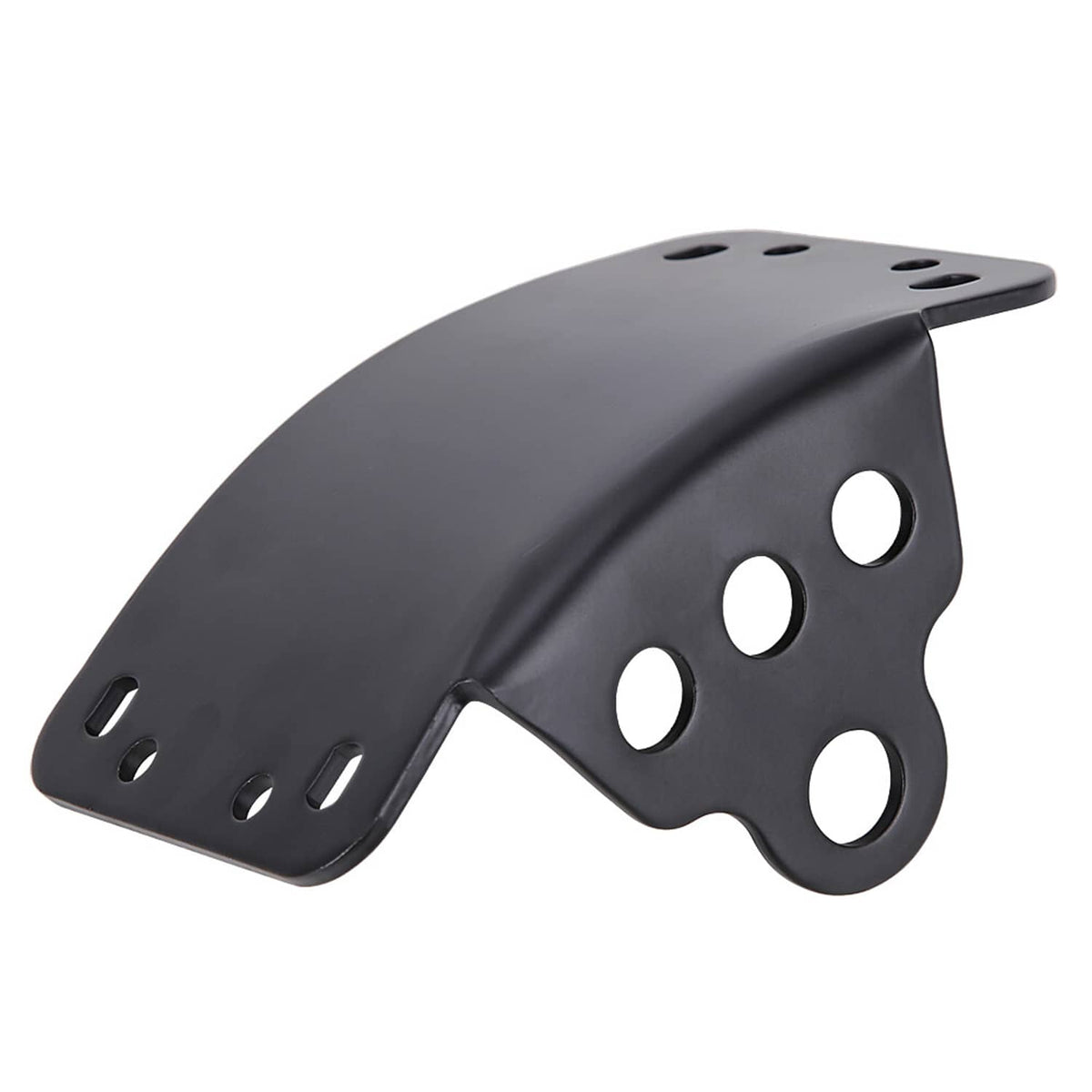 Solidspare Motorcycle License Plate Holder Side Mount Bracket for Harley Honda Universal US