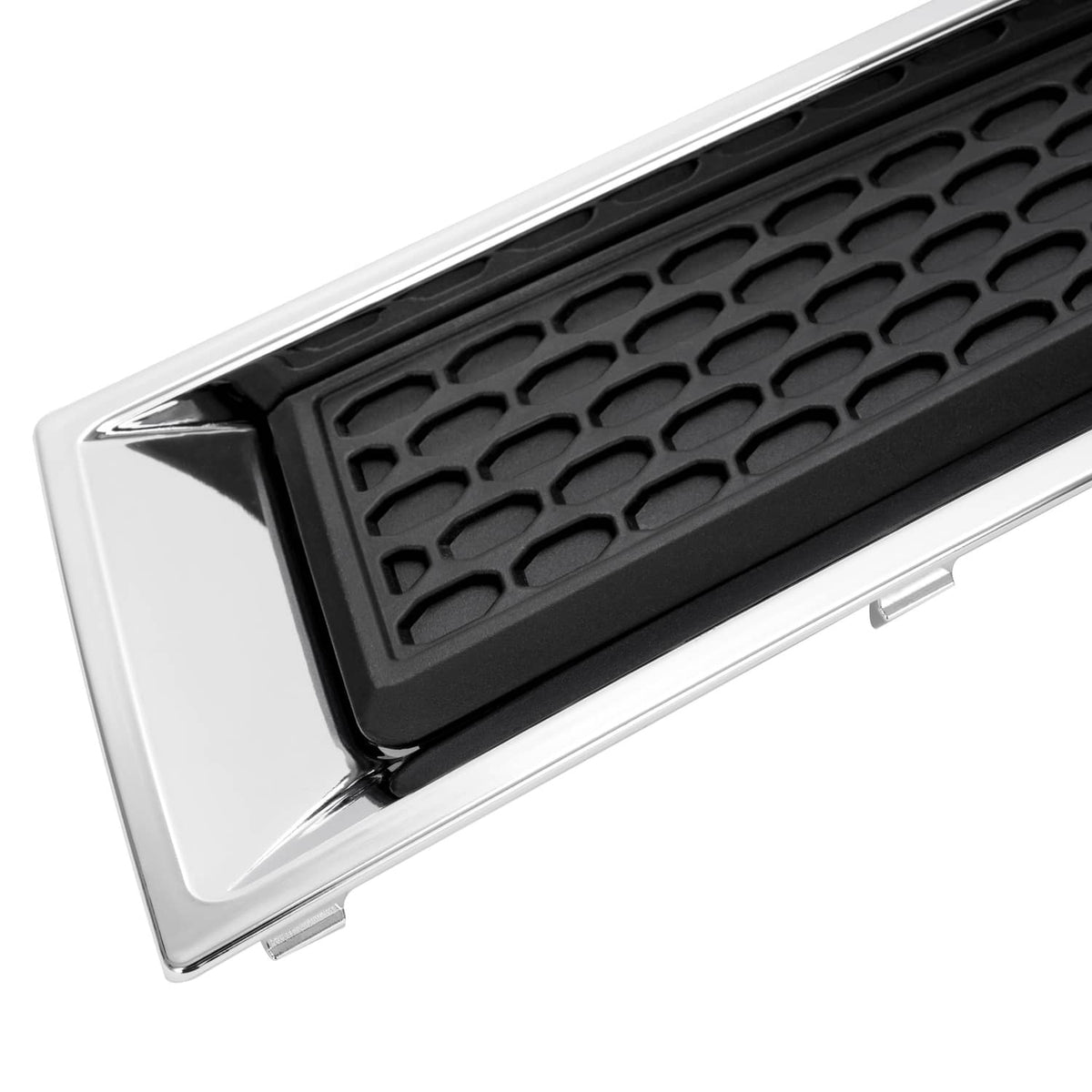 Solid Spare For GMC Acadia 13-16 17 Front Upper Fog Light Cover W/Chrome Molding LH 20982401