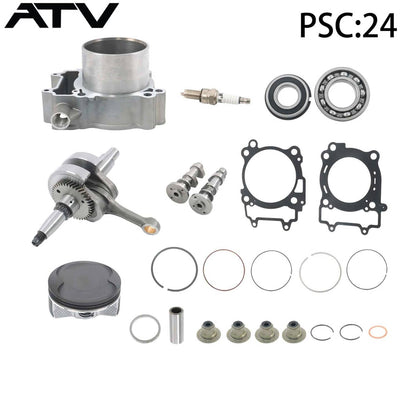 Solidspare Engine Rebuild Kit Crankshaft Cylinder Camshaft For POLARIS 570 RZR RANGER US