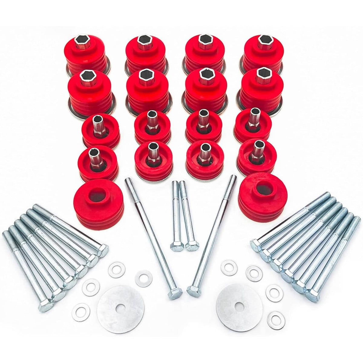 Solidspare Body Cab Mount Bushings Kit for 1999-2007 Ford F250 F350 Super Duty KF04058BK