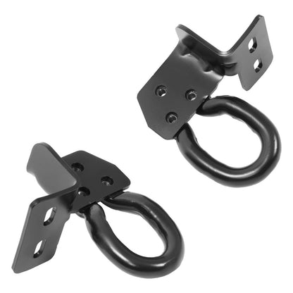 Solid Spare New Front Tow Recovery Hooks Left & Right w/ Bolts For F250 F350 F450 2008-2010