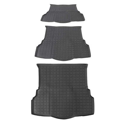 Solidspare Floor Mats & Cargo Liner Set for Ford Fusion 2017 2018 2019 2020 (NOT Hybrid)