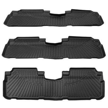 Solidspare Floor Mats for Toyota Highlander 2008-2013 1st & 2nd & 3rd Row Floor Liners New