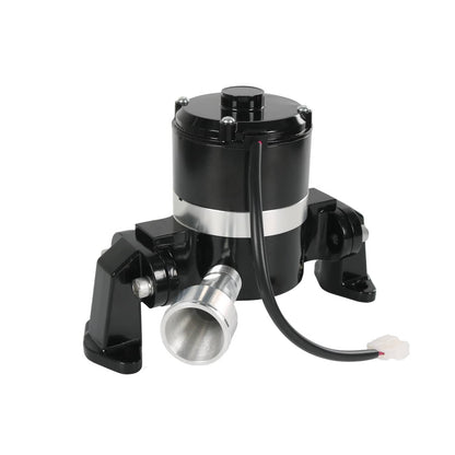 Solidspare Small Block Chevy Electric Water Pump Black 283 327 350 400 SBC High Flow EWP