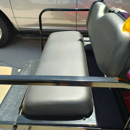 Solidspare For 2000-2013 Club Car DS Golf Cart Flip Folding Rear Seat Kit Back Seat