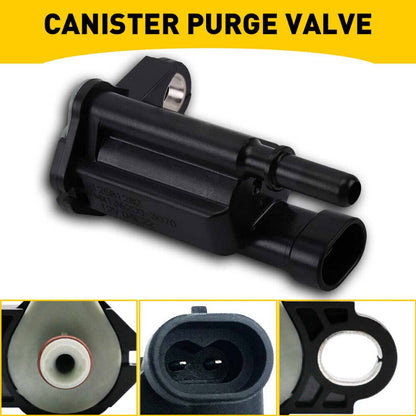 Solidspare EVAP Vapor Canister Purge Solenoid Valve For Cadillac Chevy Silverado GMC Sierra