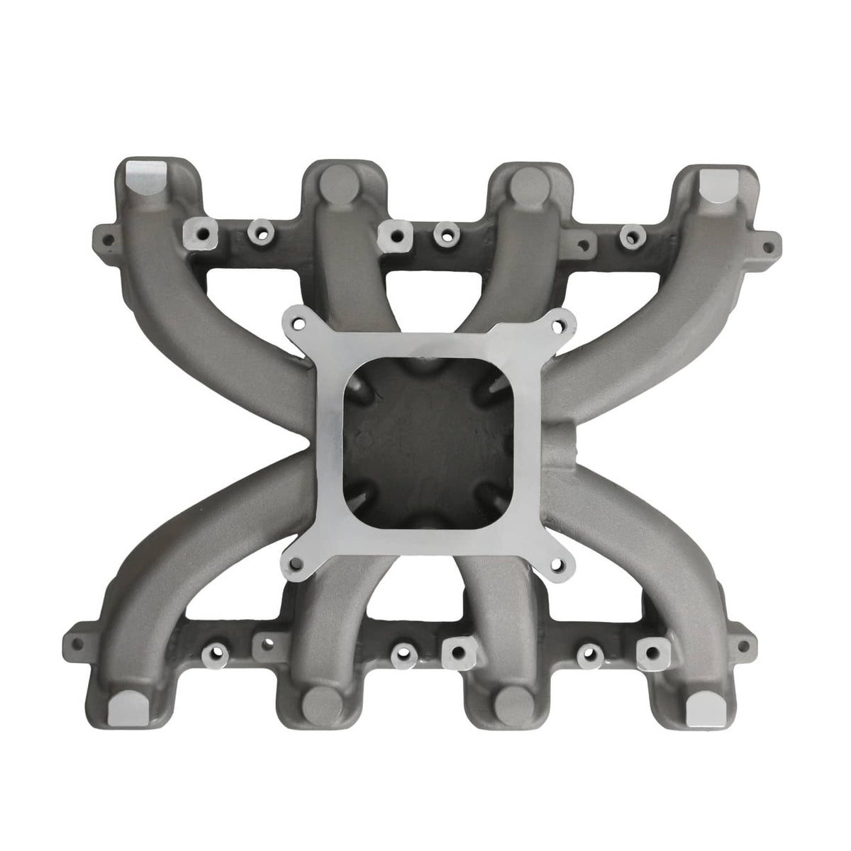 Solidspare Intake Manifold w/ Gasket Single Plane Mid-Rise For GM LS1 LS2 LS6 2500-7000