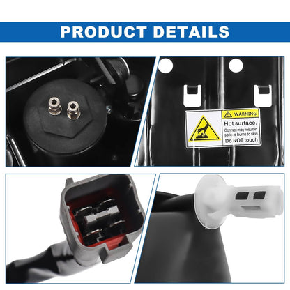 Solidspare Rear Air Suspension Compressor Pump Fits Infiniti QX80 2014-2020 QX56 2011-2013
