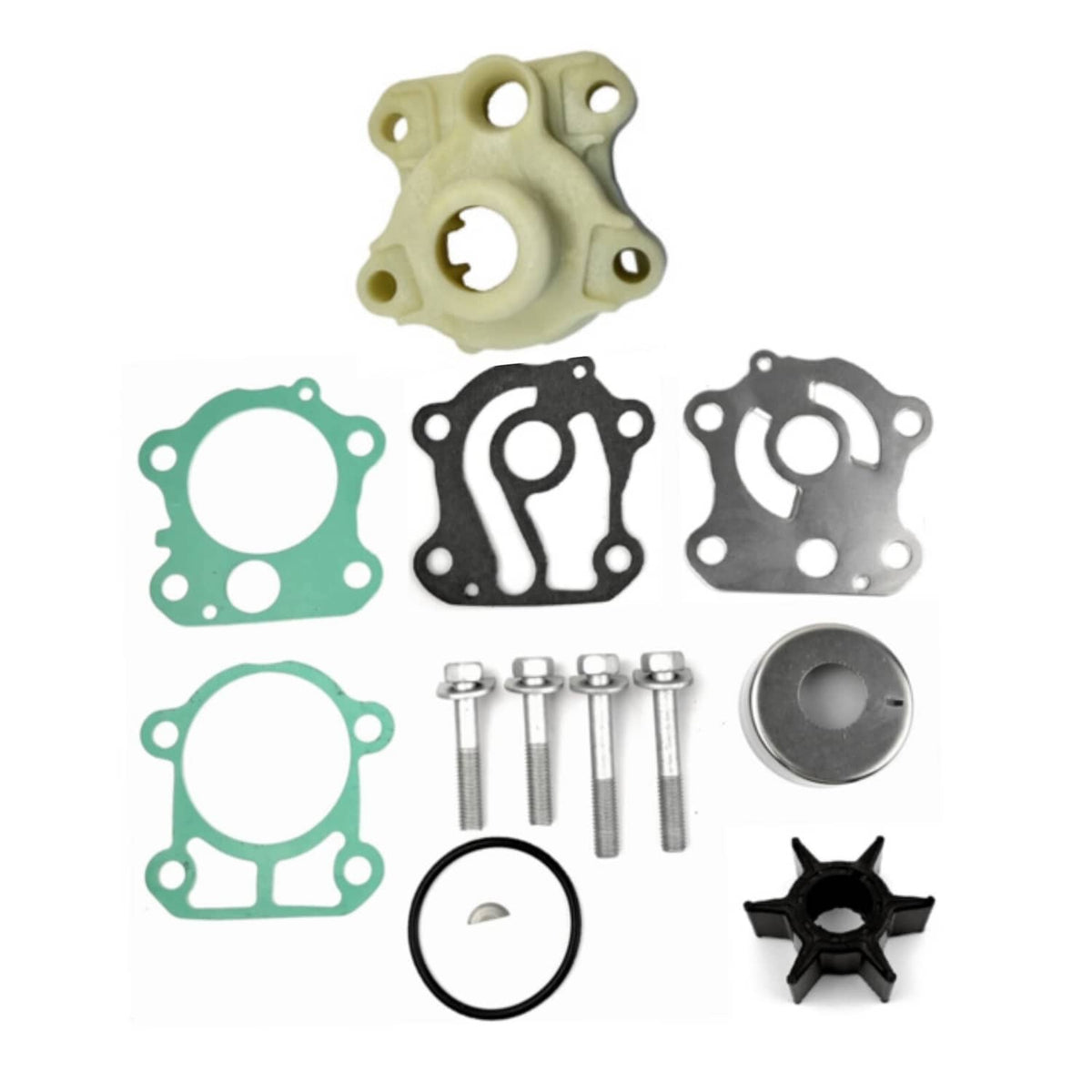 Solid Spare Water Pump Rebuild Kit For Yamaha 2-Str 50 60 70 HP Outboard 6H3-W0078-A0 NEW