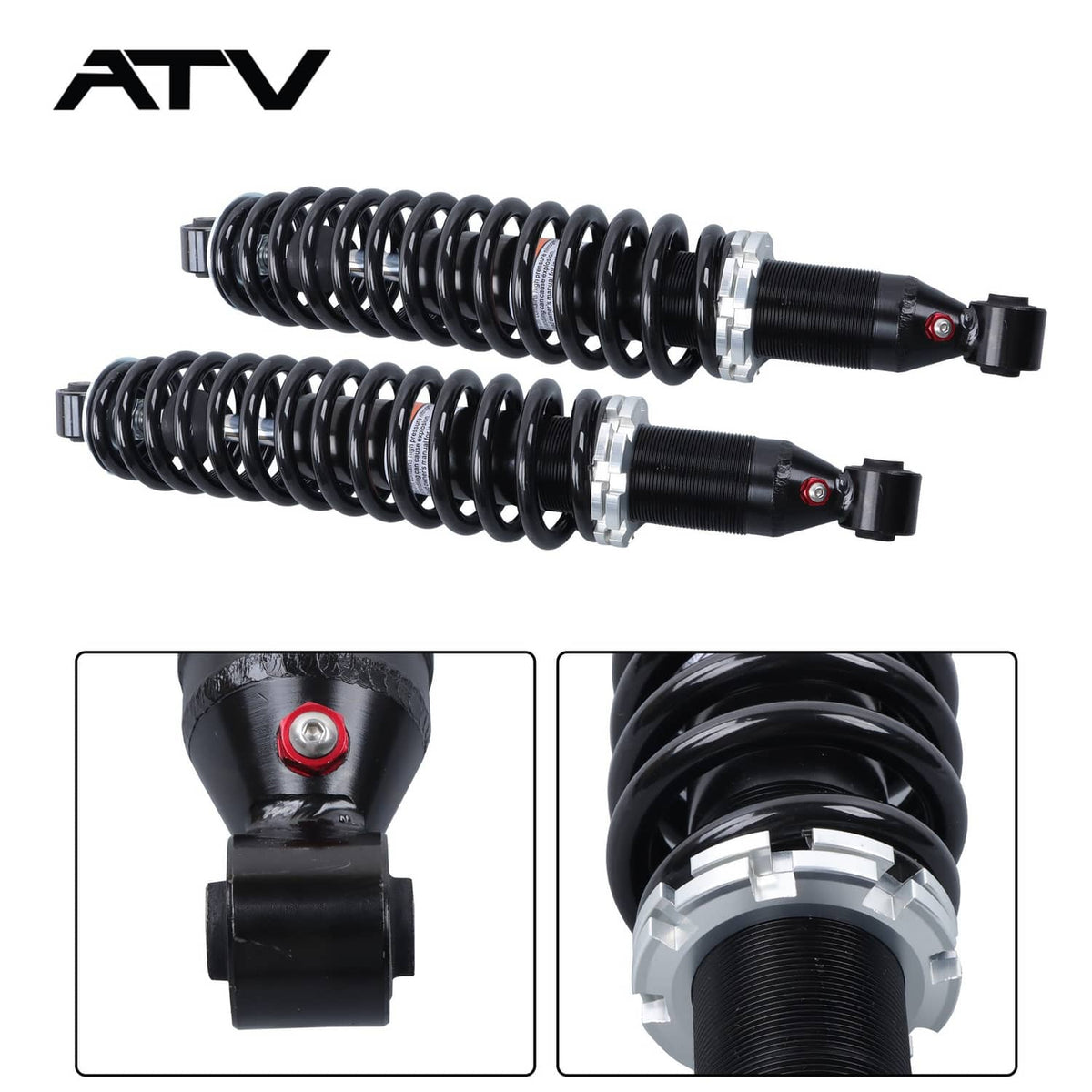 Solidspare Front Shocks 5UG-F3350-00-00 ATV 2pcs 2004-2013 For Yamaha Rhino 450 660 700