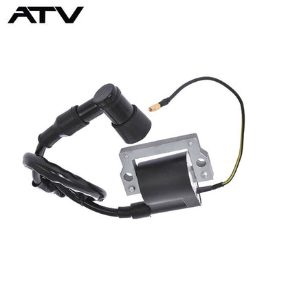 Solidspare NEW Black Ignition Coil For Golf Cart Yamaha G1 J10 1976-1986 ATV