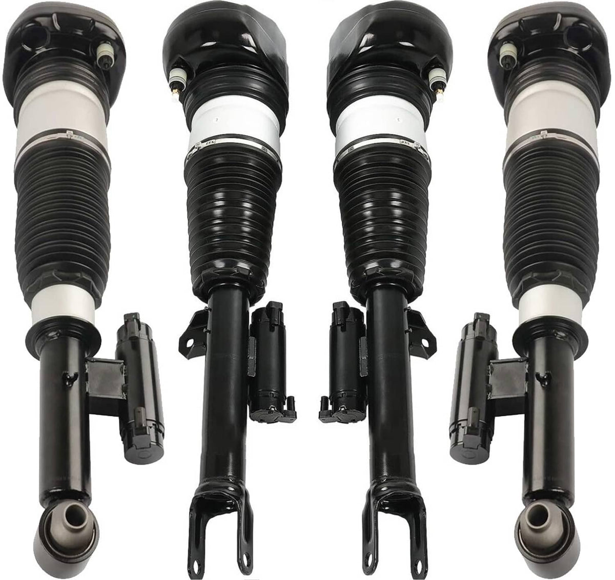 Solidspare 4Pcs Front Rear Air Suspension Struts For 16-20 BMW G11 G12 740i 750i 750Li RWD