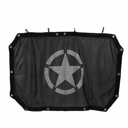 Solid Spare SunShade Top Cover w/ Five Star for 2007-2018 Jeep Wrangler JK JKU UV Protection