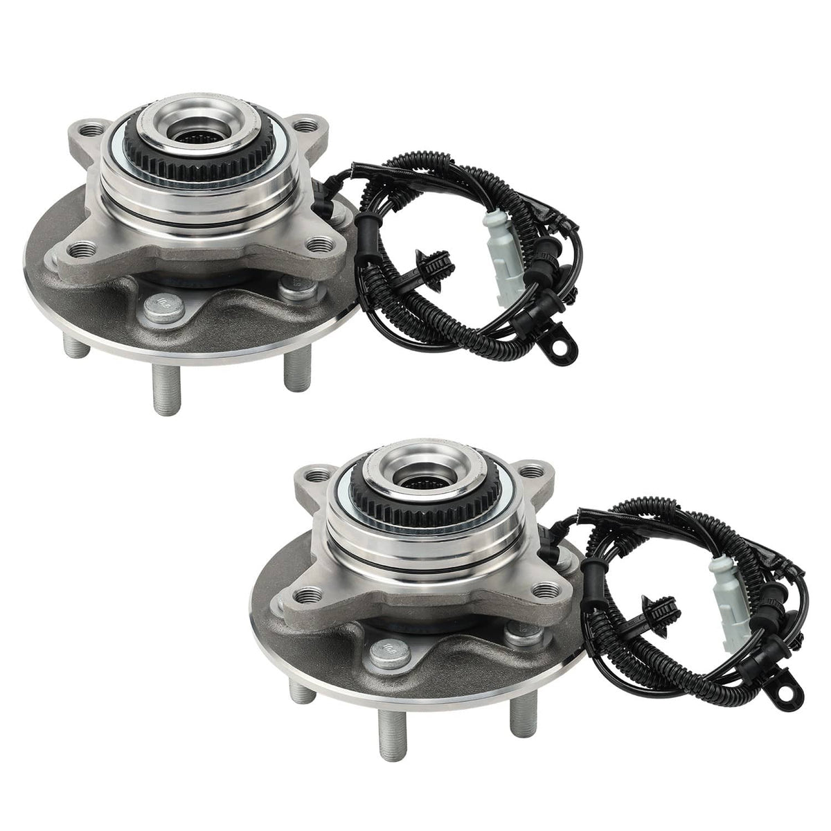 Solidspare (2) 4WD Front Wheel Bearing Hub Assembly for 18-20 F-150 Expedition Navigator