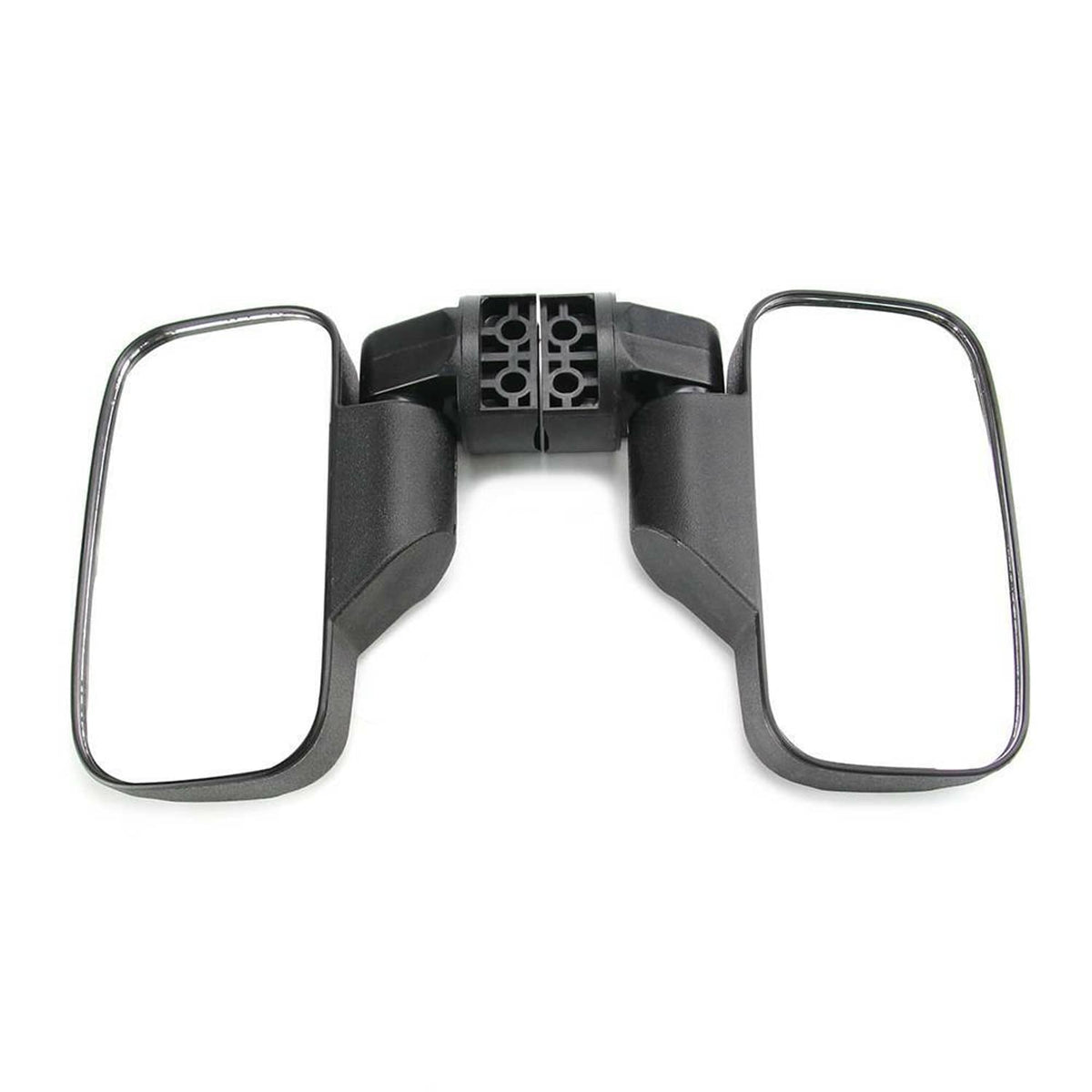 Solidspare Rear View Mirror Set UTV Side Mirrors 1.75" 2" Clamp Roll Cage For Polaris RZR