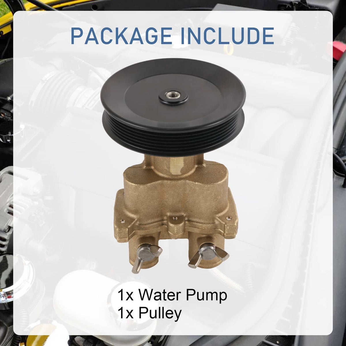 Solidspare 8M0122655 Raw Sea Water Pump 46-8M0139995 for MerCruiser Mercury Quicksilver