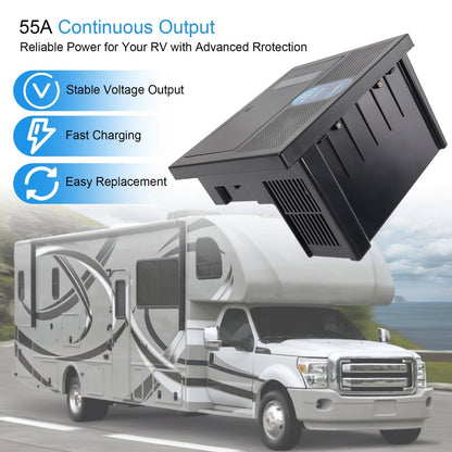 Solidspare WF-8955-AD 8900 Power Converter Battery Chargers for rv, Camper