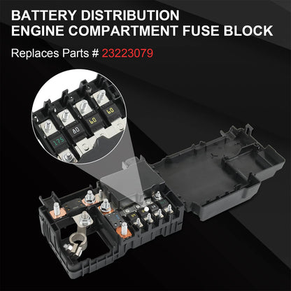 Solidspare For 2014 2015 2016 Chevrolet Malibu Fuse Box Junction Relay Module 23190409 NEW