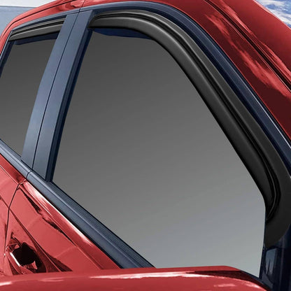 Solidspare Window Visors Rain Sun Guard for 99-06 Chevy Silverado GMC Sierra Extended Cab