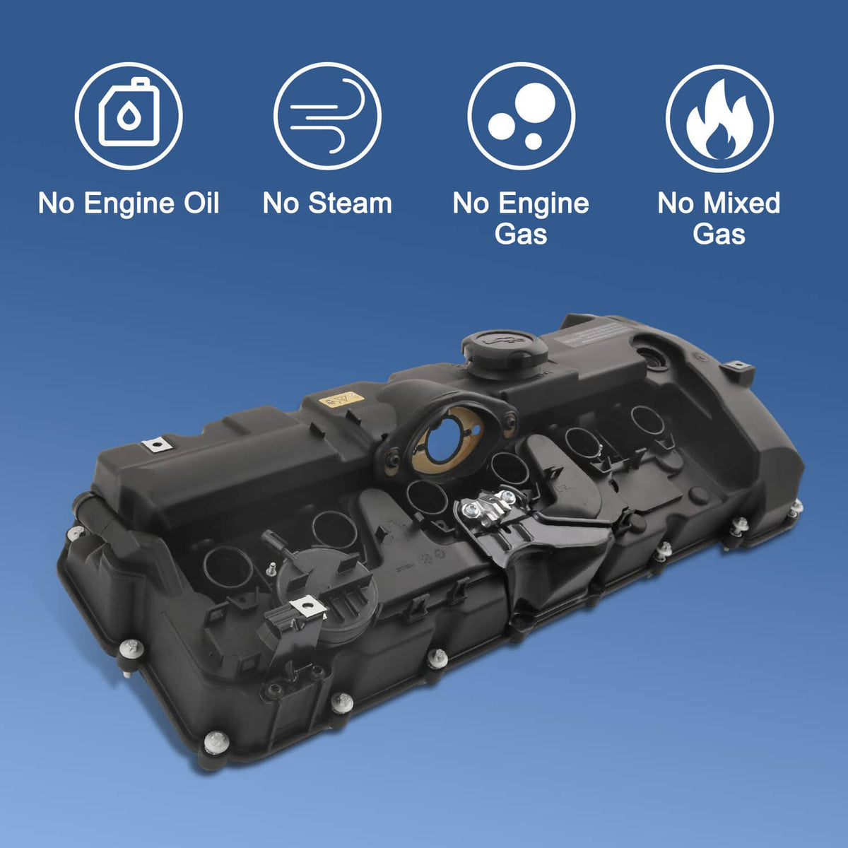 Solidspare Valve Cover w/ Gasket & Bolts For BMW E70 E82 E90 X5 128i 328i 528i 11127552281