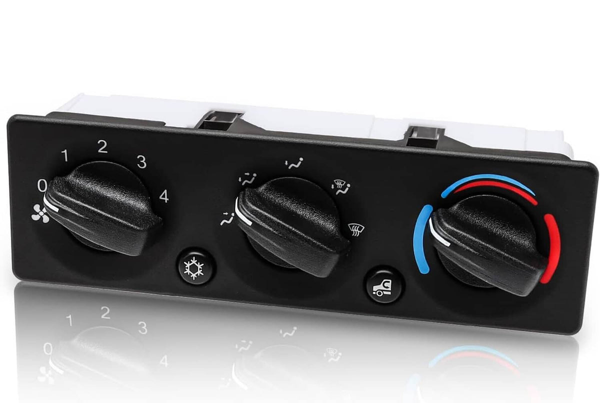 Solidspare Black A/C Climate Control Module Panel Q21-6119 For Peterbilt Truck New