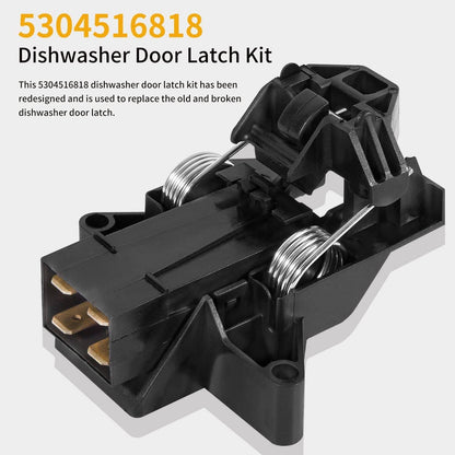 Solid Spare 5304516818 Dishwasher Door Latch Assembly 154543901 154758101 154722401 4813935
