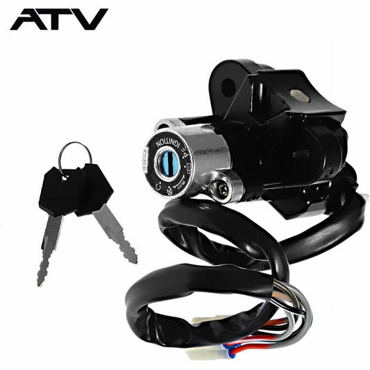 Solidspare Generic Ignition Switch W/Key for Suzuki GSXR 600 GSXR 750 GSXR-600 2004-2015