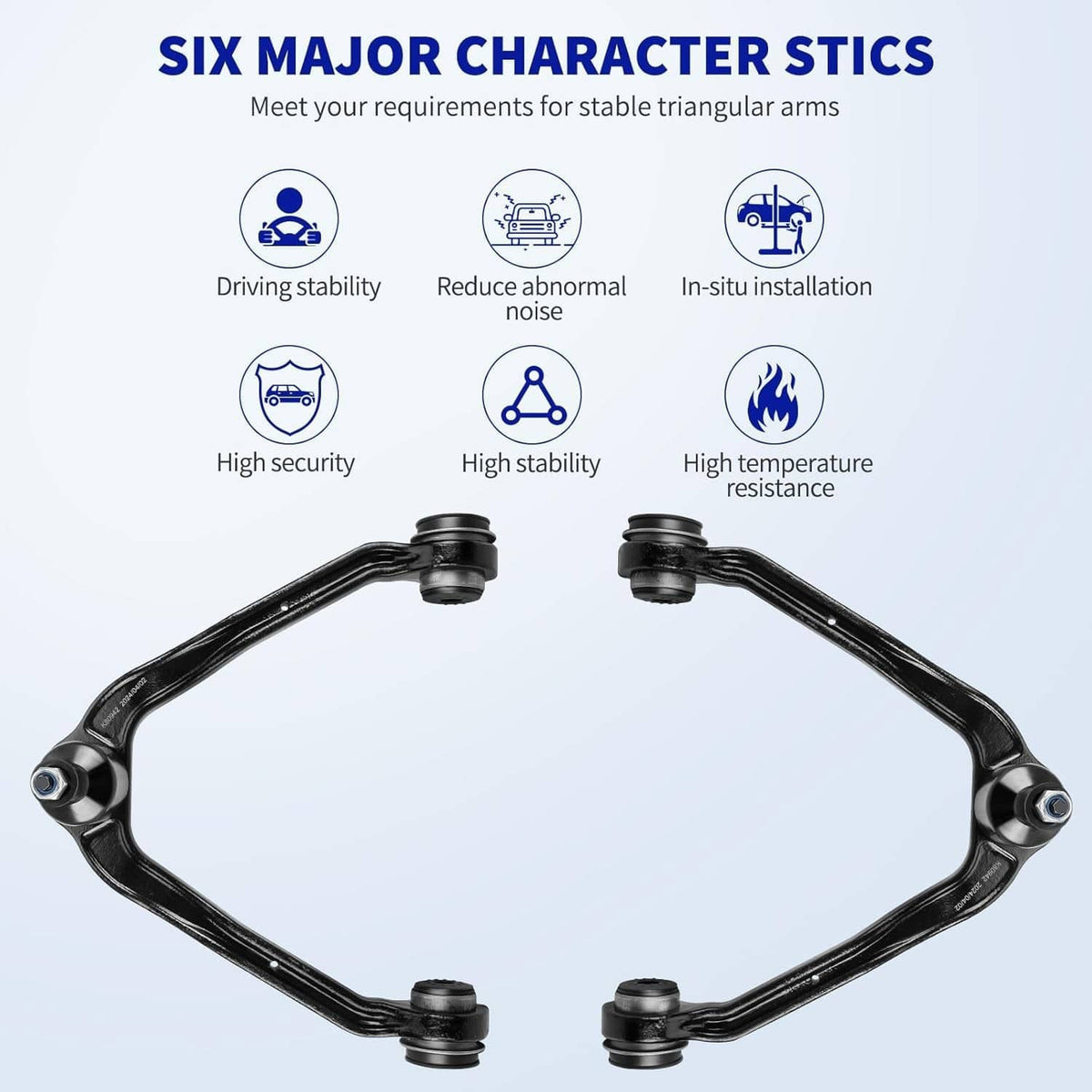 Solidspare 13Pcs Front Upper Control Arms Tie Rods Idler Arm Kit For Chevy Silverado 1500
