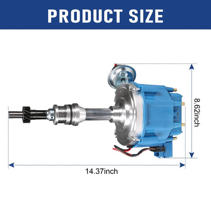 Solidspare 65k Coil HEI Distributor Ignition Module Fits Ford SBF Small Block 351W Windsor